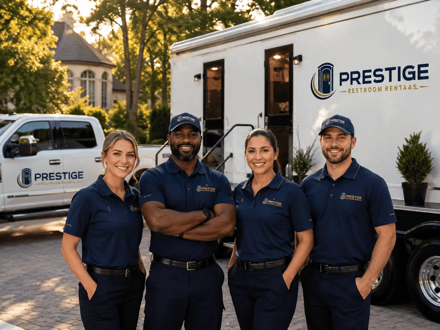 Trusted Luxury Portable Restrooms company in Edwards, MS